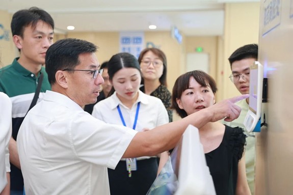 調(diào)研現(xiàn)場。重慶西區(qū)醫(yī)院供圖