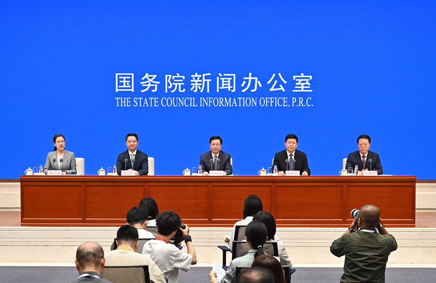 新聞發(fā)布會現(xiàn)場。鄒樂攝