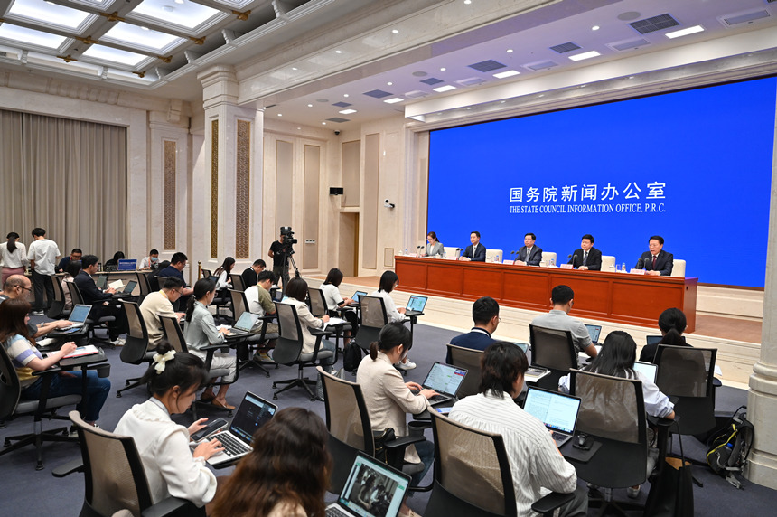 新聞發(fā)布會現(xiàn)場。鄒樂攝