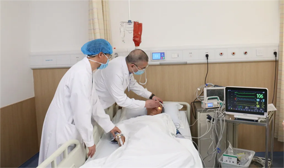 睡眠中心治療現(xiàn)場。重慶西區(qū)醫(yī)院供圖