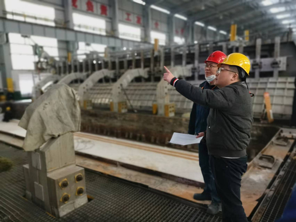 走訪小微企業(yè)。浙商銀行重慶分行供圖