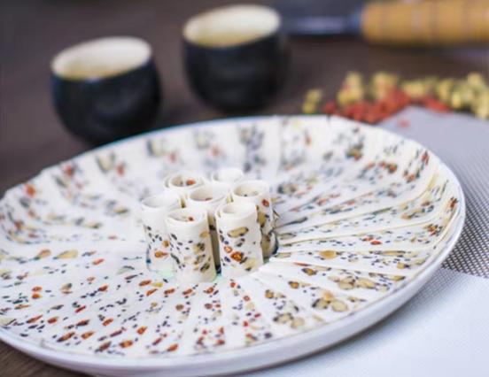 合川桃片。合川區(qū)文化旅游委供圖