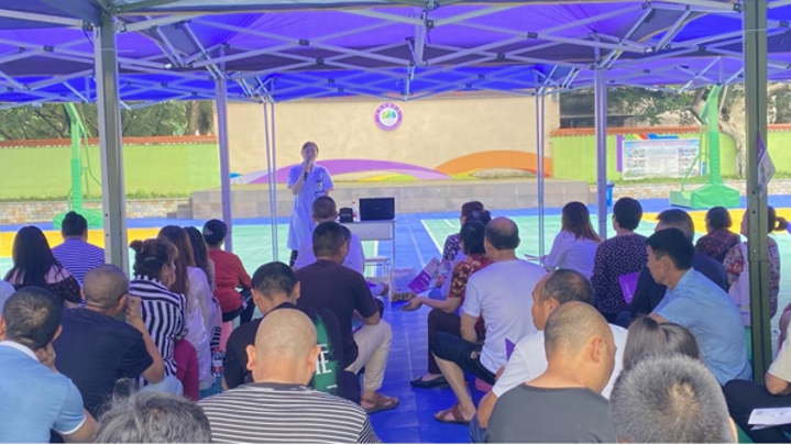 活動現場。重慶愛爾兒童眼科醫(yī)院供圖