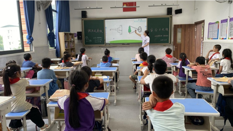 活動現場。重慶愛爾兒童眼科醫(yī)院供圖