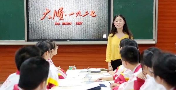 地方紅色文化進課堂。重慶市涪陵第十四中學(xué)校供圖