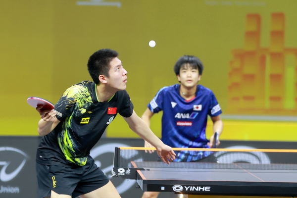 溫瑞博在U19男單決賽中，以4：1戰(zhàn)勝日本選手板井雄飛。