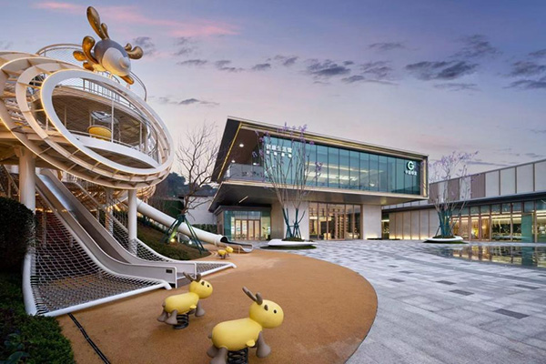 中綠江州健康生活館實拍圖，拍攝于2022年2月。中國綠發(fā)重慶公司供圖