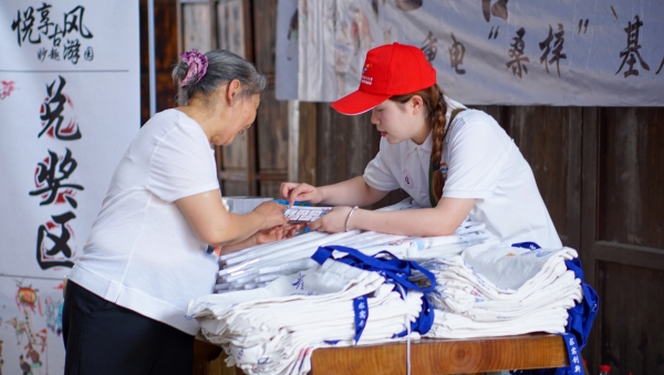 兌獎區(qū)。重慶電子科技職業(yè)大學供圖