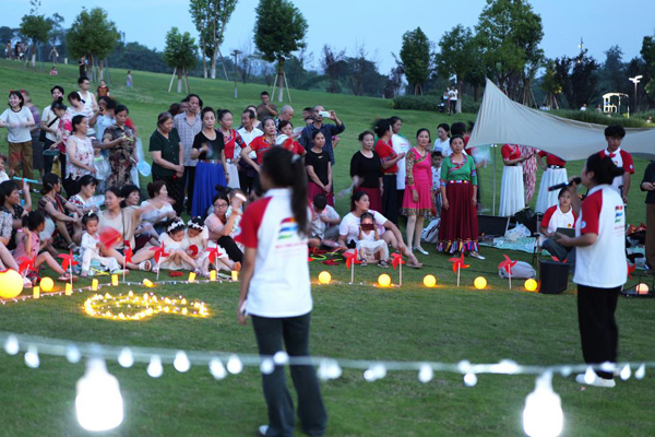 紅巖音樂會現(xiàn)場。重慶工程職院供圖