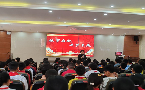 故事專業(yè)課程。桂香小學(xué)供圖