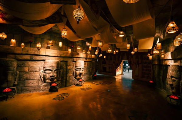 重慶首個(gè)海底埃及主題博物館開(kāi)啟。融創(chuàng)海世界供圖