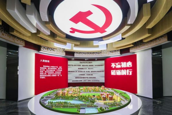 黨建文化陣地。重慶市南川隆化職業(yè)中學(xué)校供圖