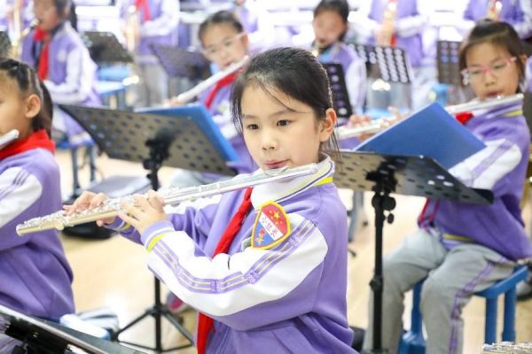 學(xué)校開(kāi)展器樂(lè)社團(tuán)活動(dòng)。巫溪縣珠海實(shí)驗(yàn)小學(xué)校供圖