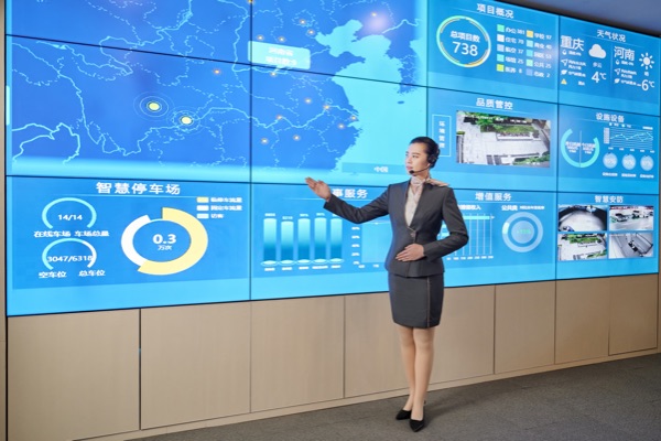 新大正數(shù)字化管理場(chǎng)景。新大正供圖