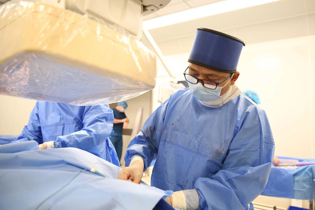 手術現(xiàn)場。重慶松山醫(yī)院供圖