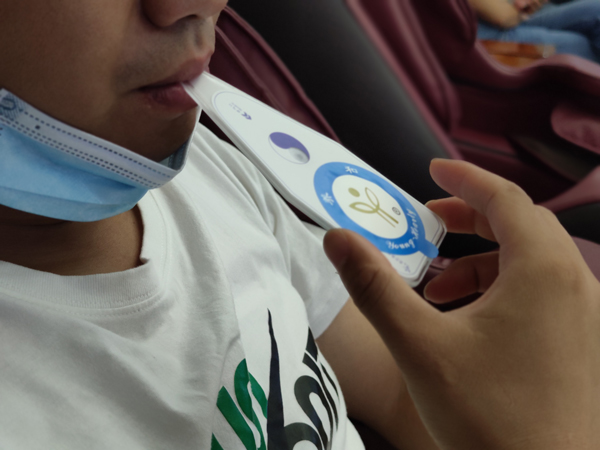 檢測現(xiàn)場。重慶東大肛腸醫(yī)院供圖