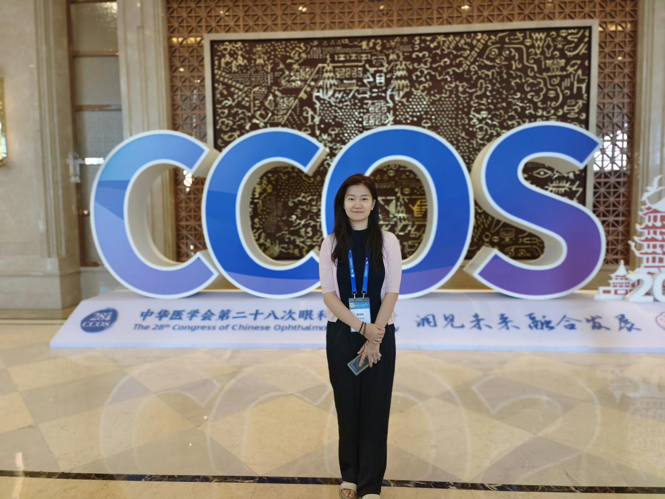 蔡錫安。重慶華廈眼科醫(yī)院供圖