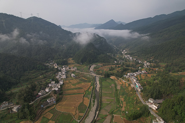 區(qū)陽(yáng)村。郵儲(chǔ)銀行重慶分行供圖