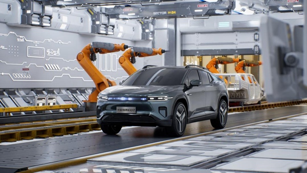 啟源E07。企業(yè)供圖