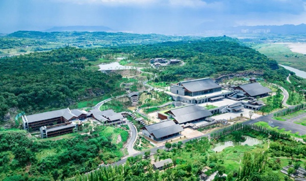 廣陽島國際會議中心。中機中聯(lián)工程有限公司供圖