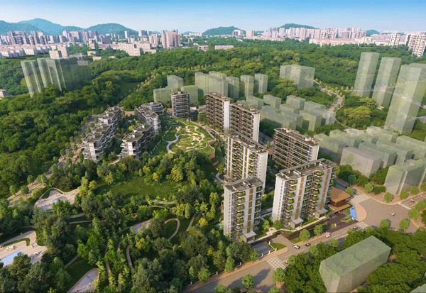 保億中央潤(rùn)園項(xiàng)目二期效果圖。保億置業(yè)集團(tuán)供圖