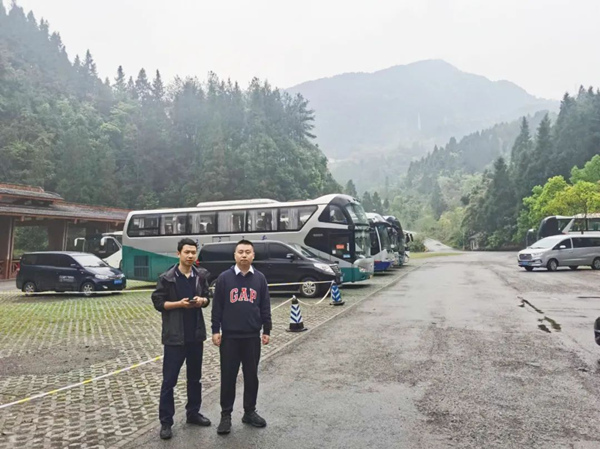 交通銀行重慶市分行展業(yè)人員實訪企業(yè)。交通銀行重慶市分行供圖