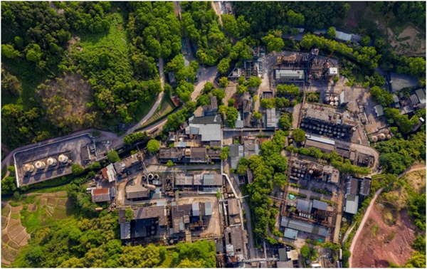 長風(fēng)化工廠傳統(tǒng)風(fēng)貌區(qū)。重慶市規(guī)劃和自然資源局供圖