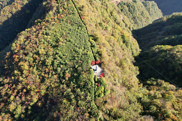 俯瞰雞心嶺。劉祎攝
