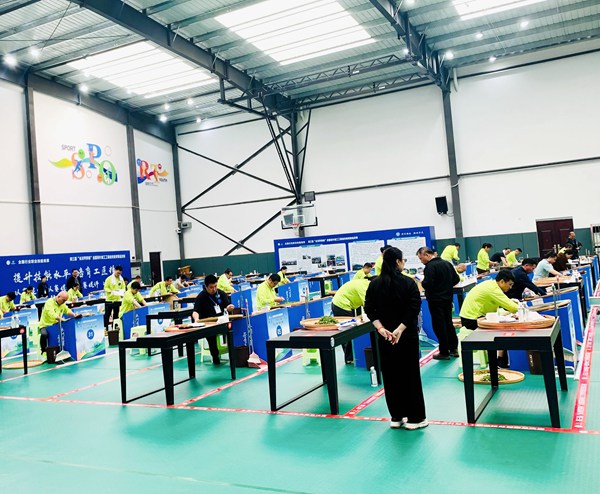 現(xiàn)場(chǎng)技能操作比賽。主辦方供圖