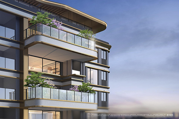 項(xiàng)目效果圖。保利發(fā)展控股重慶公司供圖