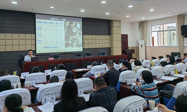 培訓(xùn)現(xiàn)場(chǎng)。重慶文理學(xué)院供圖