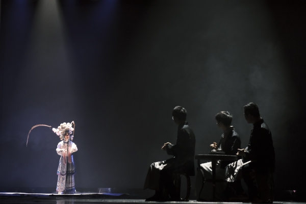 戲劇《人間好》演出現(xiàn)場。重慶師范大學(xué)文學(xué)院供圖