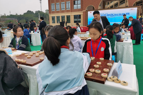 比賽現(xiàn)場。江津區(qū)教委供圖