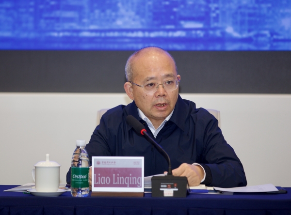 重慶理工大學(xué)黨委常委、副校長(zhǎng)廖林清致辭。重慶理工大學(xué)供圖