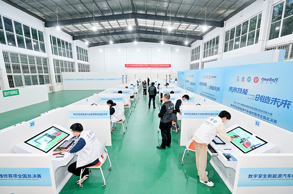 比賽現場。陳林攝