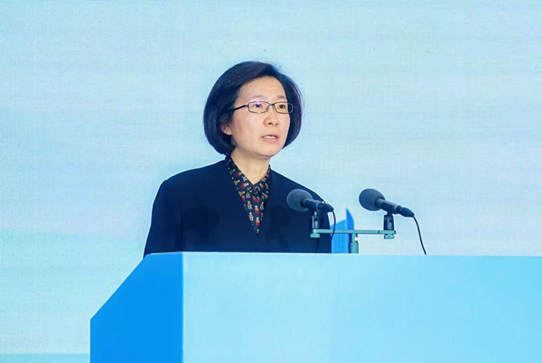 渝中區(qū)人民政府副區(qū)長陳平致辭。渝中區(qū)教委供圖