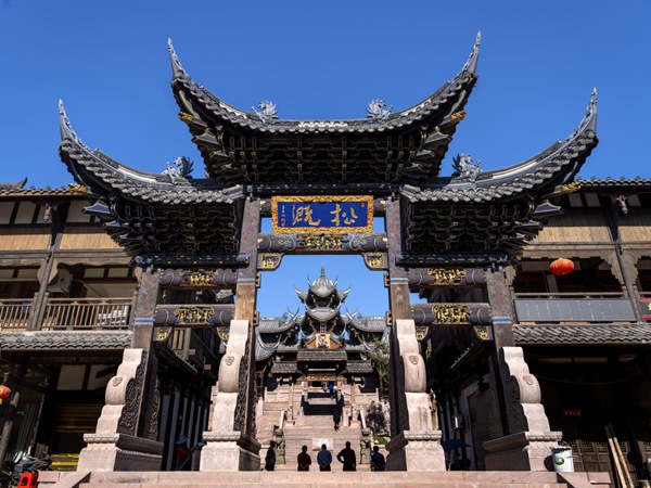 松鐖古鎮(zhèn)。重慶市文旅委供圖