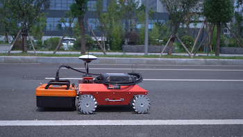 道面健康自動檢測機器人?；顒臃焦﹫D