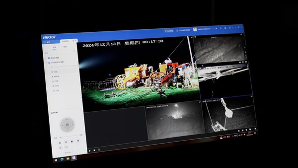 工程可視化設(shè)備實(shí)時(shí)監(jiān)控系統(tǒng)。國(guó)網(wǎng)重慶永川供電公司供圖