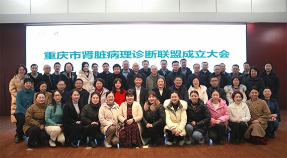 重慶市腎臟病理診斷聯(lián)盟成員。重慶醫(yī)科大學(xué)附屬第三醫(yī)院供圖