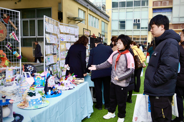 教學成果展。唐文蕤攝