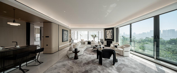 半島生活樣板空間。中糧天悅壹號供圖