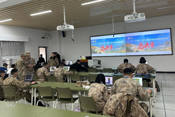 決賽現(xiàn)場(chǎng)。重慶交通職業(yè)學(xué)院供圖