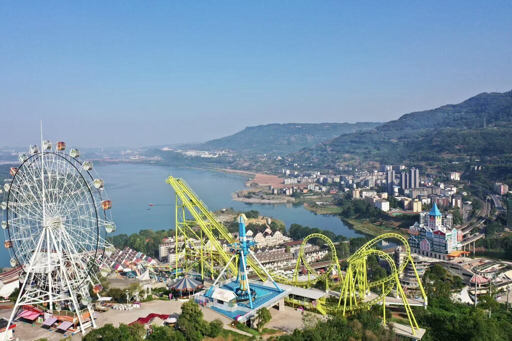 紅酒小鎮(zhèn)旅游度假區(qū)項目。受訪者供圖