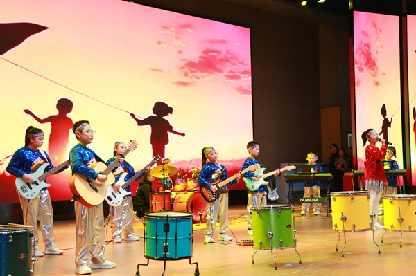 現(xiàn)代樂團節(jié)目。張源攝