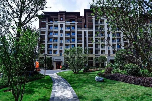 重慶金科博翠園交付實景。金科集團供圖