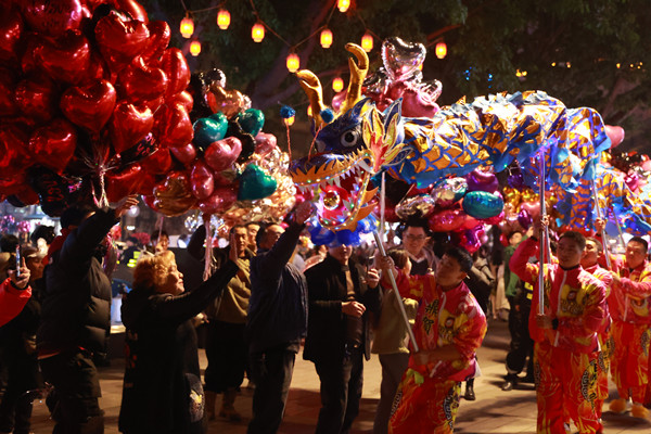 活動現(xiàn)場。重慶十八梯傳統(tǒng)風(fēng)貌區(qū)供圖