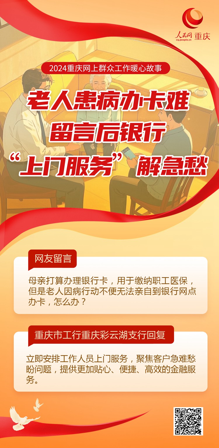 2024重慶網(wǎng)上群眾工作暖心事