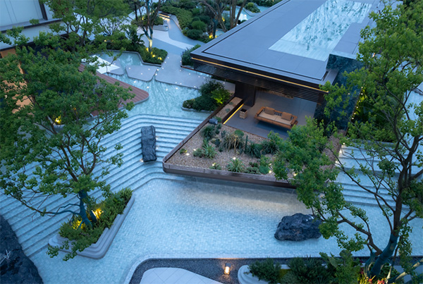 招商渝天府·泱鏡實景圖。招商蛇口重慶公司供圖