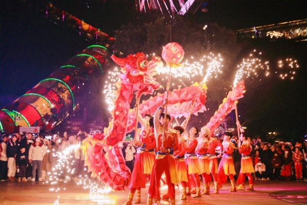 活動(dòng)現(xiàn)場(chǎng)。重慶融創(chuàng)文旅城供圖